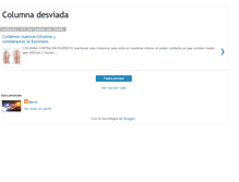 Tablet Screenshot of columnadesviada-escoliosis.blogspot.com