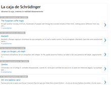 Tablet Screenshot of lacajadeschroedinger.blogspot.com