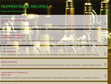 Tablet Screenshot of peppertraderecipes.blogspot.com