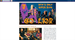 Desktop Screenshot of goliondfw.blogspot.com