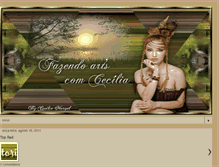 Tablet Screenshot of cantinhoceciliamarcal.blogspot.com