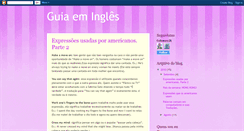 Desktop Screenshot of guiaemingles.blogspot.com