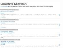 Tablet Screenshot of homebuildersnews.blogspot.com