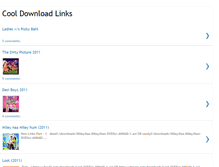 Tablet Screenshot of cooldownloadlinks.blogspot.com