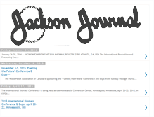 Tablet Screenshot of jacksonlumberharvester.blogspot.com