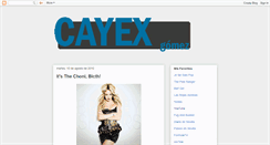 Desktop Screenshot of cayexgomez.blogspot.com