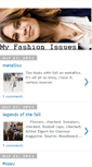 Mobile Screenshot of meandmyfashionissues.blogspot.com