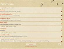 Tablet Screenshot of marciaartesvisuais.blogspot.com