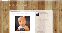 Desktop Screenshot of lockridgeland.blogspot.com