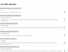 Tablet Screenshot of eufalodemais.blogspot.com