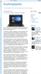 Mobile Screenshot of anythingsparkly.blogspot.com