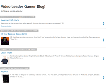 Tablet Screenshot of gamingleaderblog.blogspot.com