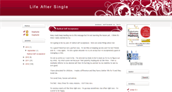 Desktop Screenshot of lifeaftersingle.blogspot.com