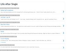 Tablet Screenshot of lifeaftersingle.blogspot.com