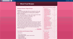Desktop Screenshot of mixedfoodrecipes.blogspot.com