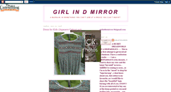 Desktop Screenshot of girlindmirror-girlinthemirror.blogspot.com