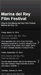 Mobile Screenshot of marinadelreyfilmfestival.blogspot.com