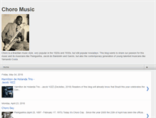 Tablet Screenshot of choro-music.blogspot.com