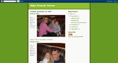 Desktop Screenshot of milesgrover.blogspot.com