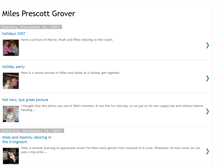 Tablet Screenshot of milesgrover.blogspot.com