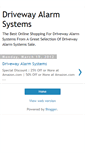 Mobile Screenshot of drivewayalarmsystemsonline.blogspot.com