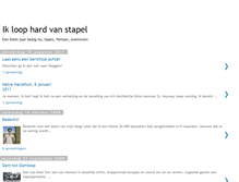 Tablet Screenshot of ikbeginmethardlopen.blogspot.com