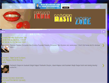 Tablet Screenshot of indiamastizone.blogspot.com