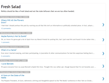 Tablet Screenshot of freshsalad.blogspot.com