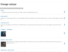 Tablet Screenshot of lineagesalazar.blogspot.com