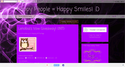 Desktop Screenshot of happypeoplehappysmiles.blogspot.com