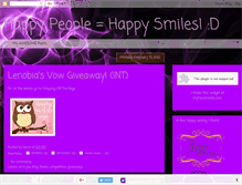 Tablet Screenshot of happypeoplehappysmiles.blogspot.com