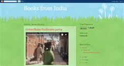 Desktop Screenshot of indianbooksdivinebooks.blogspot.com