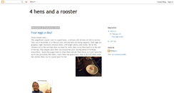 Desktop Screenshot of fourhensandarooster.blogspot.com