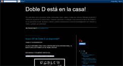 Desktop Screenshot of dobledestaenlacasa.blogspot.com