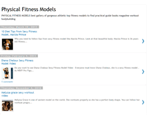 Tablet Screenshot of physicalfitnessmodels.blogspot.com