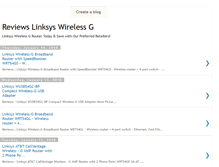 Tablet Screenshot of linksys-wireless-g.blogspot.com