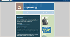 Desktop Screenshot of kingdomology.blogspot.com