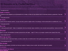 Tablet Screenshot of eleremitaenciudaddelcaos.blogspot.com