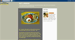 Desktop Screenshot of makan2u.blogspot.com