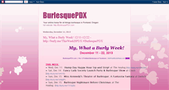 Desktop Screenshot of burlesquepdx.blogspot.com