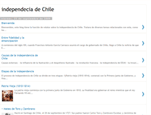 Tablet Screenshot of chileindependentista.blogspot.com