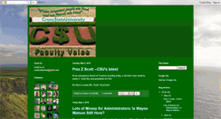 Desktop Screenshot of csufacultyvoice.blogspot.com