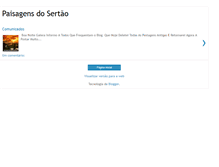 Tablet Screenshot of paisagensdosertao.blogspot.com
