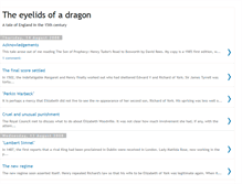 Tablet Screenshot of eyelids-of-a-dragon.blogspot.com