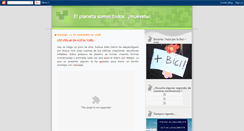 Desktop Screenshot of elplanetasomostodos.blogspot.com