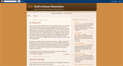 Desktop Screenshot of godsgenerationisnow.blogspot.com