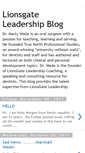 Mobile Screenshot of lionsgateleadershipcoaching.blogspot.com