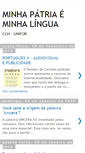 Mobile Screenshot of linguaportuguesaunifor.blogspot.com