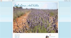 Desktop Screenshot of detstoraidetlilla.blogspot.com