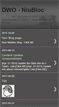 Mobile Screenshot of niubloc.blogspot.com